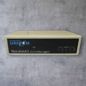 Unicom Mico-Switch/5‎ 5-PORT 10/100BASE-TX Switch FEP-32005T-2 Micro